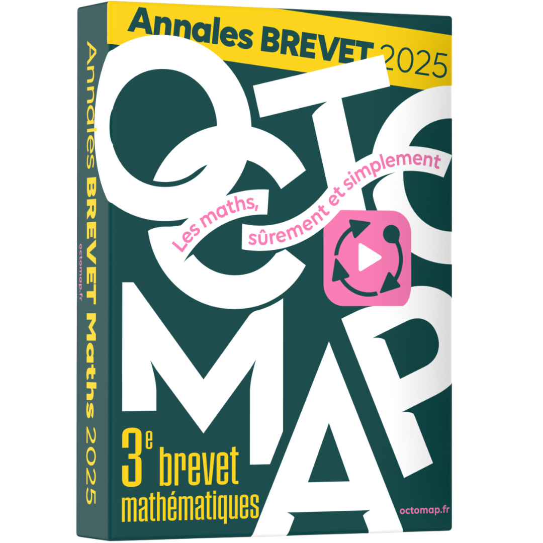 annales brevet maths 2025 par OCTOMAP